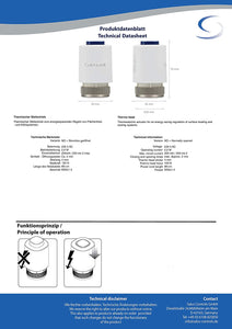 Salus T30NO230 Attuatore Termico 230V a Risparmio Energetico per Sistemi di Riscaldamento e Raffreddamento di Superficie, M30 x 1,5 - Pet Shop Luna
