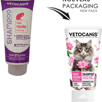 Vetocanis Regular Use Soft and Shiny Coat Shampoo for Cats, 0.308 kg - Pet Shop Luna