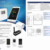 Salus Controls RT310iSPE Termostato Digitale per Ambienti Smart Home, Funzionamento a Batteria - Pet Shop Luna
