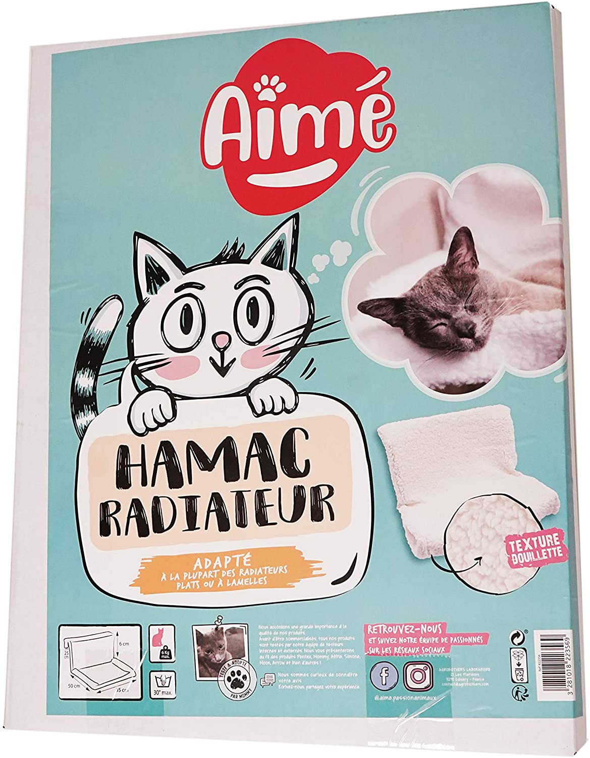 Aime Giocattolo, Amaca per termosifone, per Gatto - Pet Shop Luna