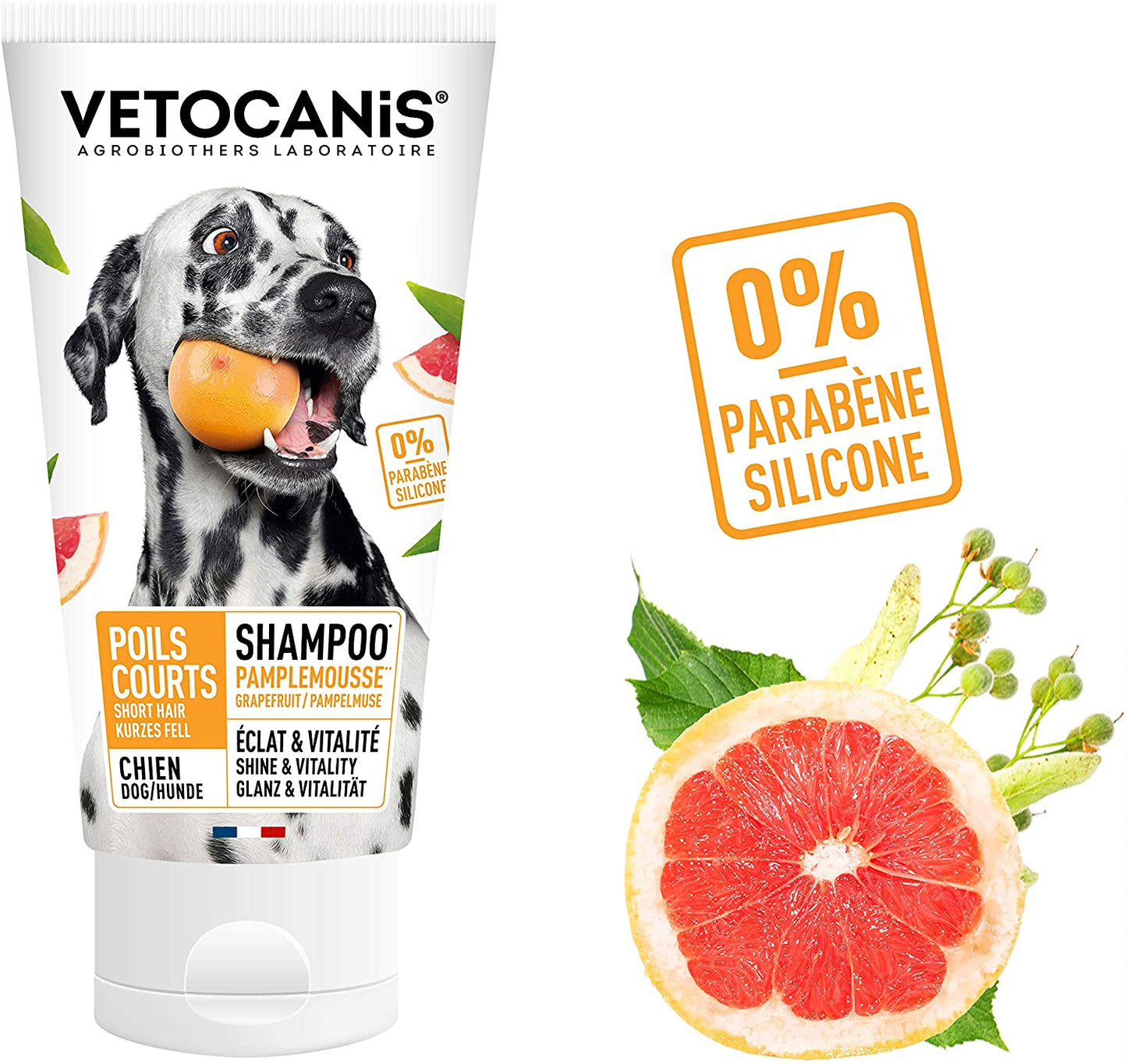 Vetocanis Short Hair or Shaved Dog Shampoo, 0.308 kg - Pet Shop Luna