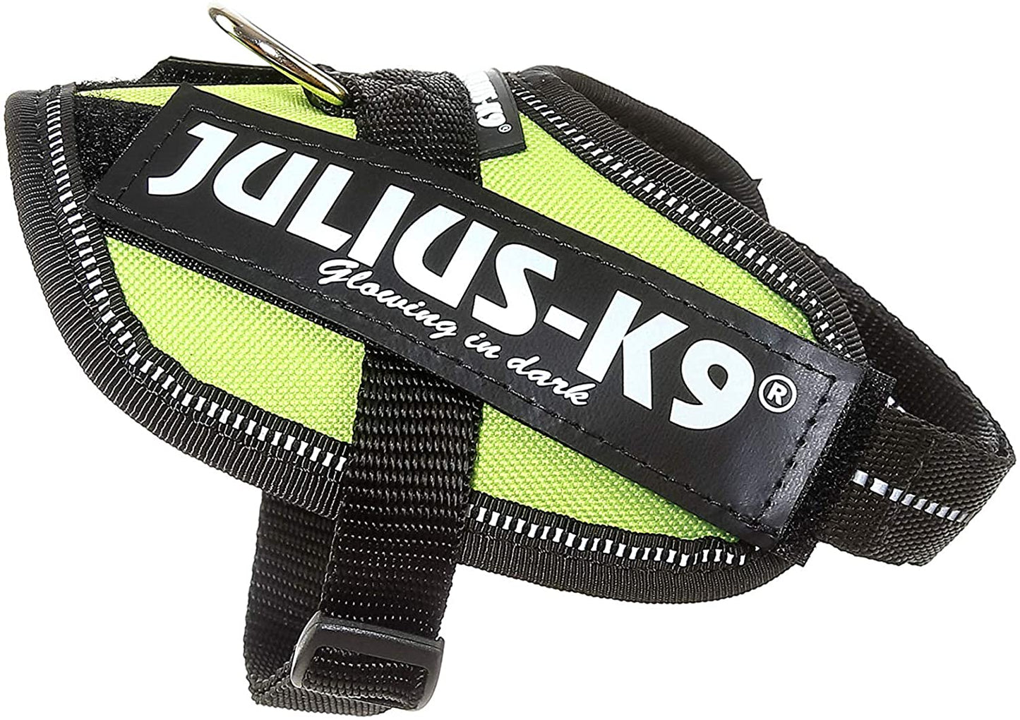 JULIUS-K9, 16IDC-NE-B2, IDC-Powerharness, Size: Baby 2, Neon Green - Pet Shop Luna