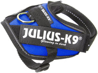 Julius-K9, 16IDC-B-B2, IDC Powerharness, dog harness, Size: Baby 2, Blue - Pet Shop Luna
