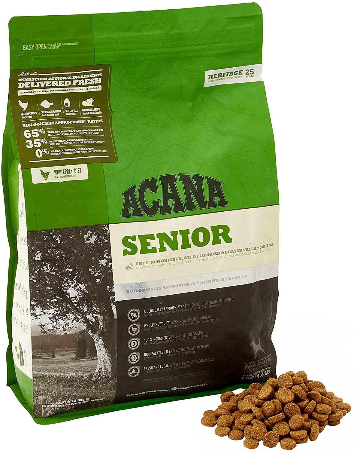 Acana - Heritage Senior 1 Sacco 2,00 kg - Pet Shop Luna