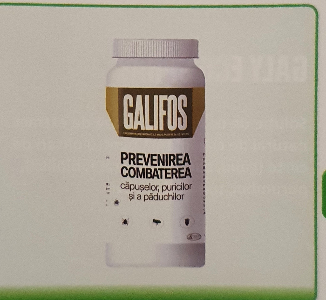 Galifos antiparasitic powder 100 g FOR DOGS - Pet Shop Luna