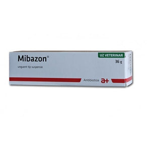 MIBAZON 2x36g ointment tratament for eyes & cutaneous infection -cattle, cats and dogs / pomata per bovini, cani e gatti - Pet Shop Luna