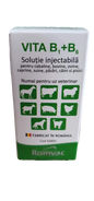 Vitamina B1+B6 2x 20ml for horses, cattle, sheep, goats, swine, pet (dogs and cats) - Pet Shop Luna