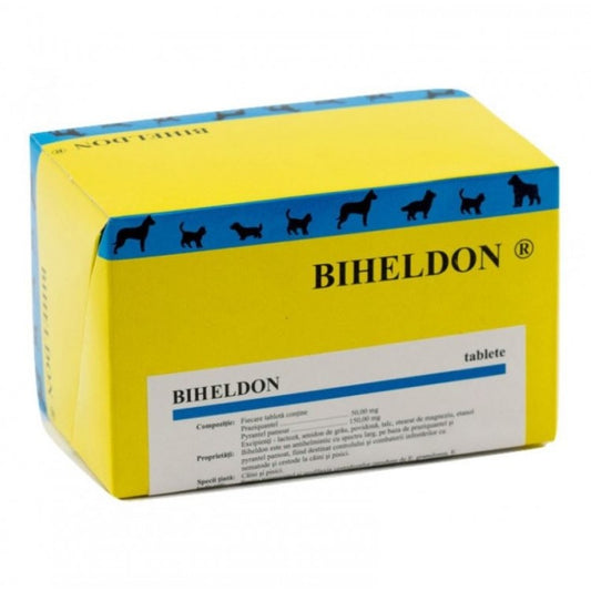 BIHELDON for dogs cat puppy kitten dewormer / vermifugo orale per cani gatti cuccioli gattini - Pet Shop Luna