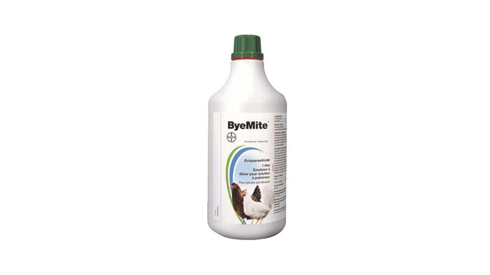 Byemite 500mg/ml dermatological emulsion for Poultry 10ml / Emulsione dermatologica per pollame antiparassitario esterno - Pet Shop Luna