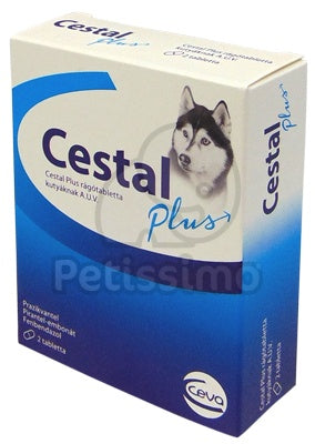 Cestal PLUS for dogs, dewormer for dogs, Drontal alternative 4 /8 / 200 tablets - Pet Shop Luna