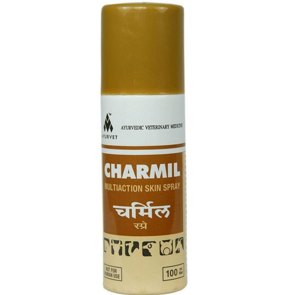 Charmil Spray 100ml Antiinflammatory, Antimicrobial, External antiparasitic, Cystrizant Cattle, Horses, Sheep, Goats, Felid, Sheep, Rodents, Suine (SHIPPING ONLY IN EUROPEAN UNION) - Pet Shop Luna