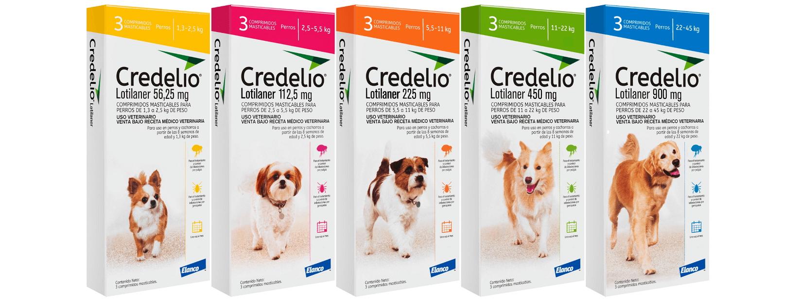 Credelio antiparasitic for dogs - 3 tablets - Pet Shop Luna