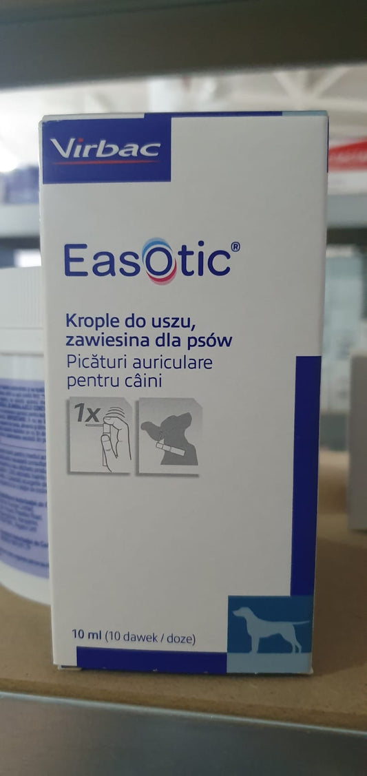 Easotic 10 ml for acute otitis externa in dogs - Pet Shop Luna