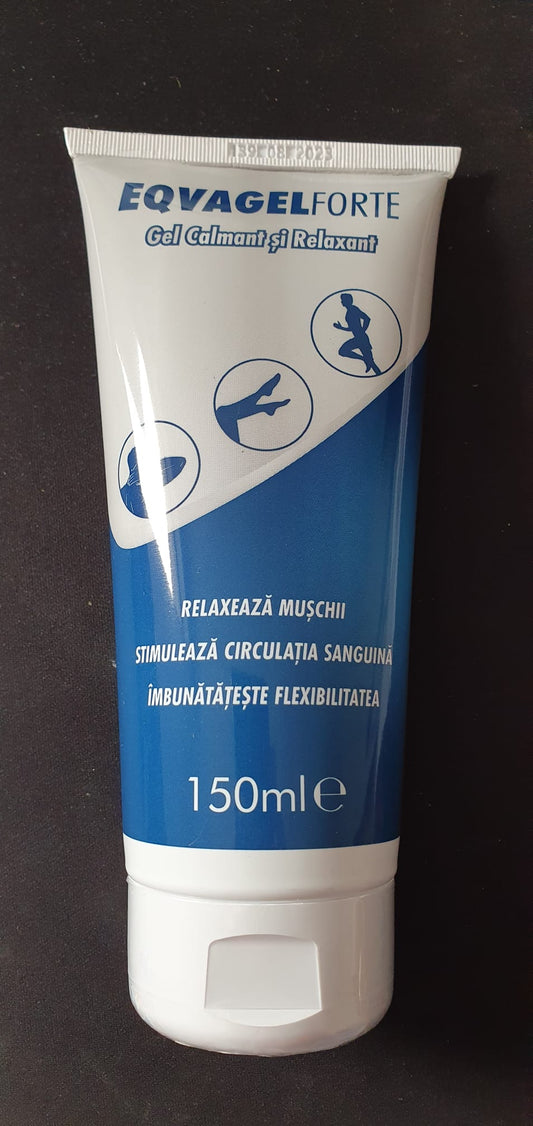 Eqvagel FORTE USO UMANO gel 150 g calmante e rilassante antisettico, antiprurito revulsive anti-infiammatorio - Pet Shop Luna