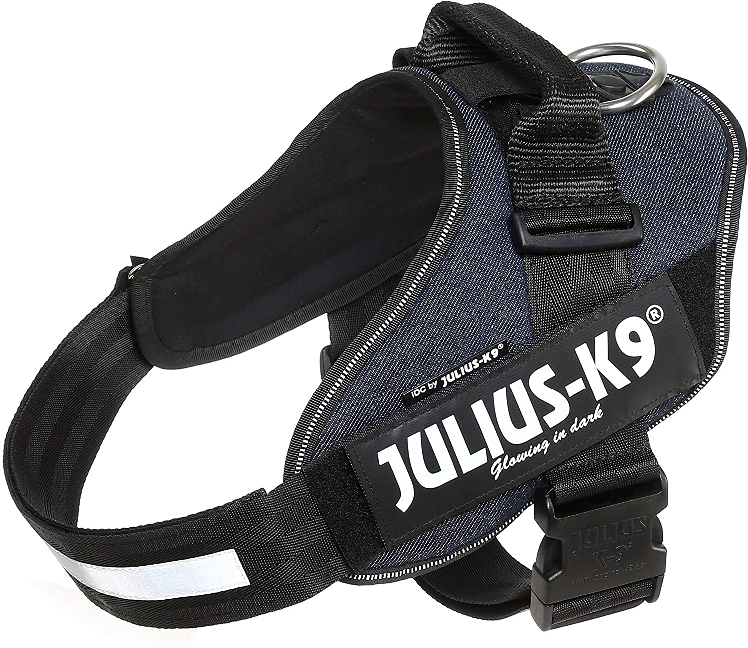 IDC Power Dog Harness Julius K9, DENIS JEANS / Pettorina Julius k9 per cani, colore DENIM JEANS - Pet Shop Luna