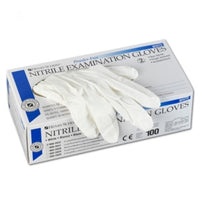 White examination gloves, 100 pieces / box XS (Extra Small) Guanti da esame bianchi, 100 pezzi / scatola XS (Extra Small) - Pet Shop Luna
