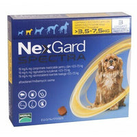 NexGard Spectra Chewable 3 Tablets for Dogs prevention of heartworm disease / Antiparassitario / vermifugo per cani 3 compresse EUROPEAN VERSION - Pet Shop Luna
