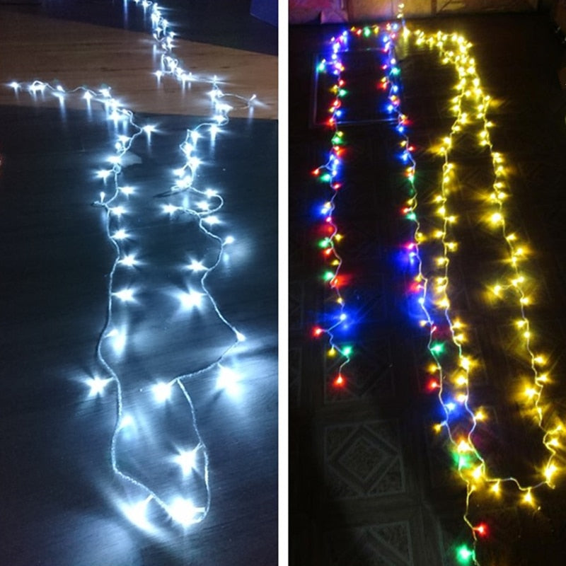 Christmas Lights Led String Fairy Light 8 Modes Christmas Lights For Holiday Lights / Luci di natale - Pet Shop Luna