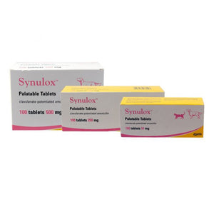 Synulox 50mg/250mg/500mg Palatable Tablets For Dog & Cat /per cani e gatti CHINESE VERSION - Pet Shop Luna