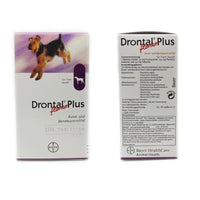 Drontal Plus For Dog 8/32/104 Tablets /Vermifugo orale per cani CHINESE PACKAGE - Pet Shop Luna
