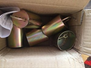 Galvanized steel material bell for cattle sheep goat , campana per bovini ovini caprini - Pet Shop Luna